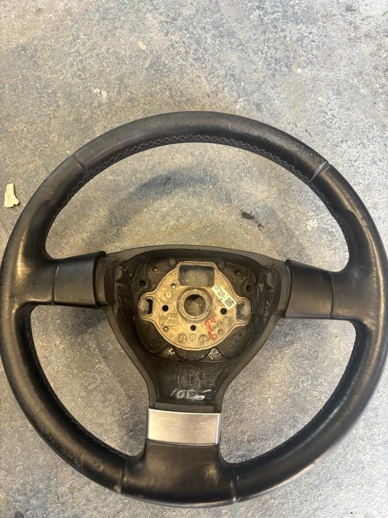 Stuur Volkswagen Touran Golf Caddy - Blauwe stiksels, Auto-onderdelen, Besturing, Ophalen of Verzenden, Gebruikt, Volkswagen