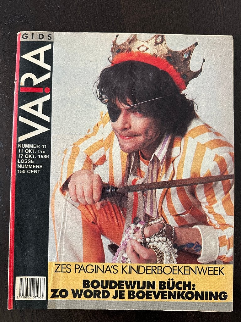 VARA Gids 11 okt 1986, Boudewijn Büch, Mary Servaes, Boeken, Ophalen of Verzenden, Gelezen, Muziek, Film of Tv