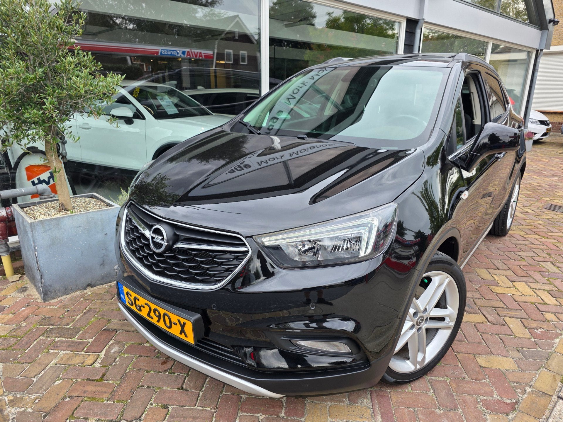 Opel Mokka X 1.4 Turbo Innovation,leuke uitvoering!, Auto's, Voorwielaandrijving, Gebruikt, Euro 6, Automatische klimaatregeling