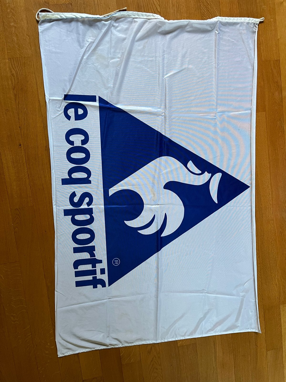 Vintage vlag van Le Coq Sportif, Ophalen of Verzenden