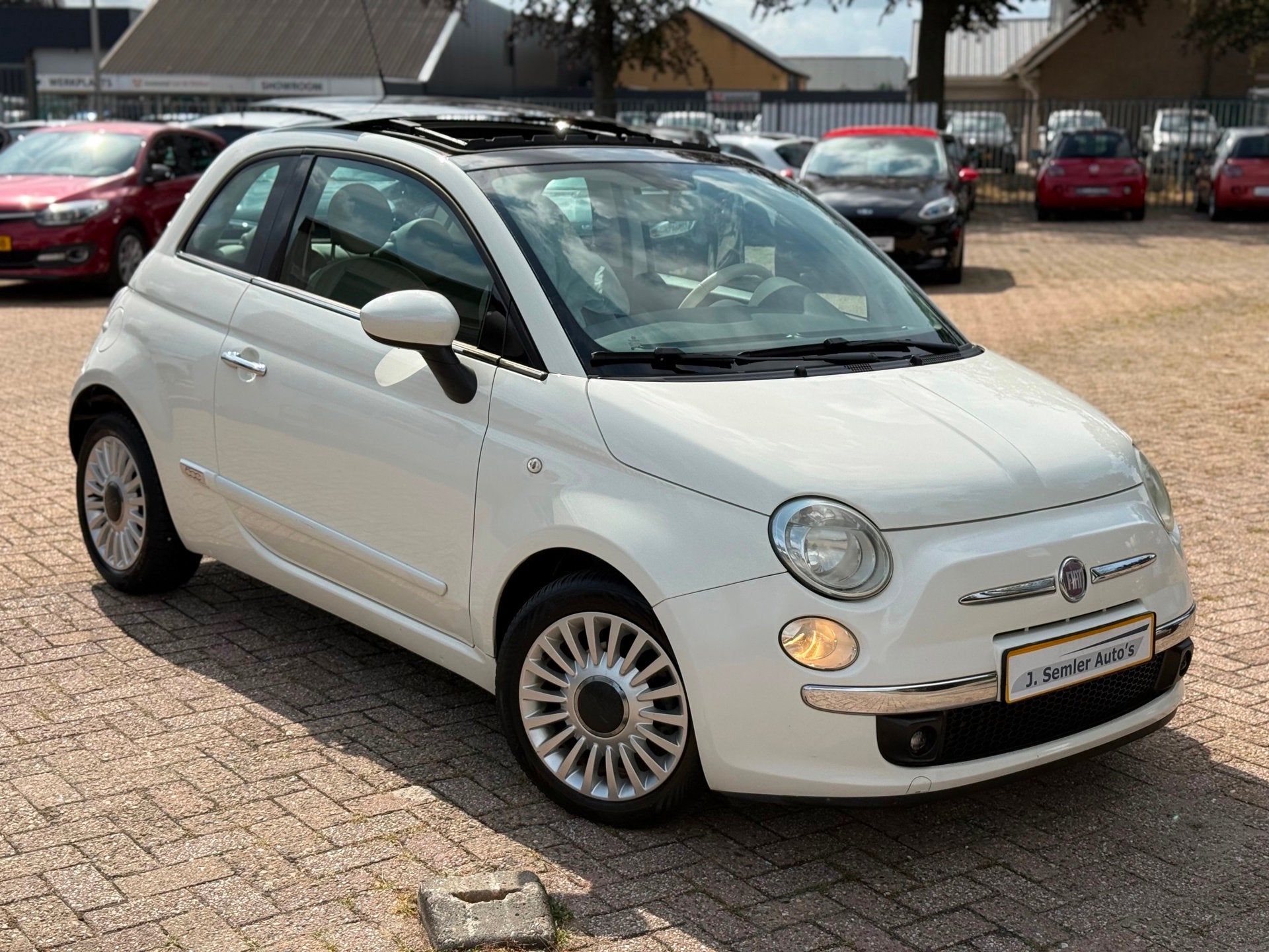 Fiat 500 0.9 TwinAir PANORAMA DAK AIRCO APK 06-2027, Voorwielaandrijving, Euro 5, 86 pk, Gebruikt