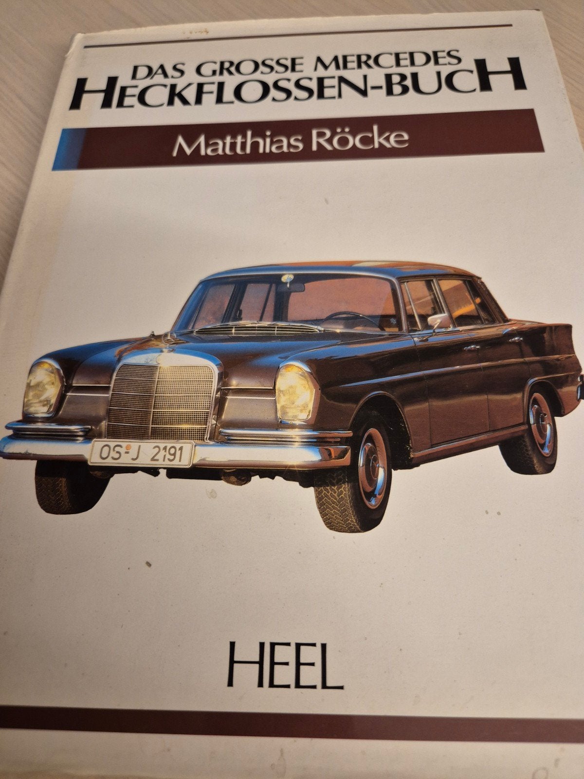 Mercedes Heckflosse boek óók 220SE CABRIO Universal station, Boeken, Auto's | Boeken, Ophalen of Verzenden, Zo goed als nieuw