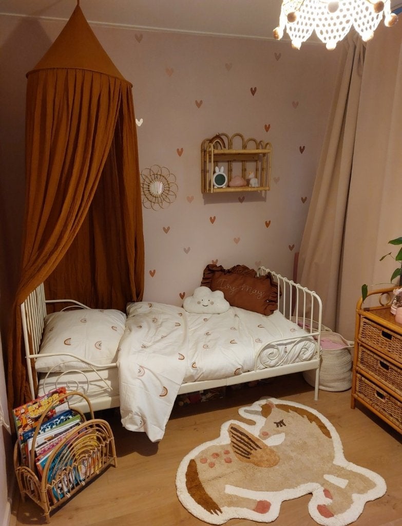 Meegroeibed wit, Gebruikt, 70 tot 85 cm, 180 cm of meer, Ophalen