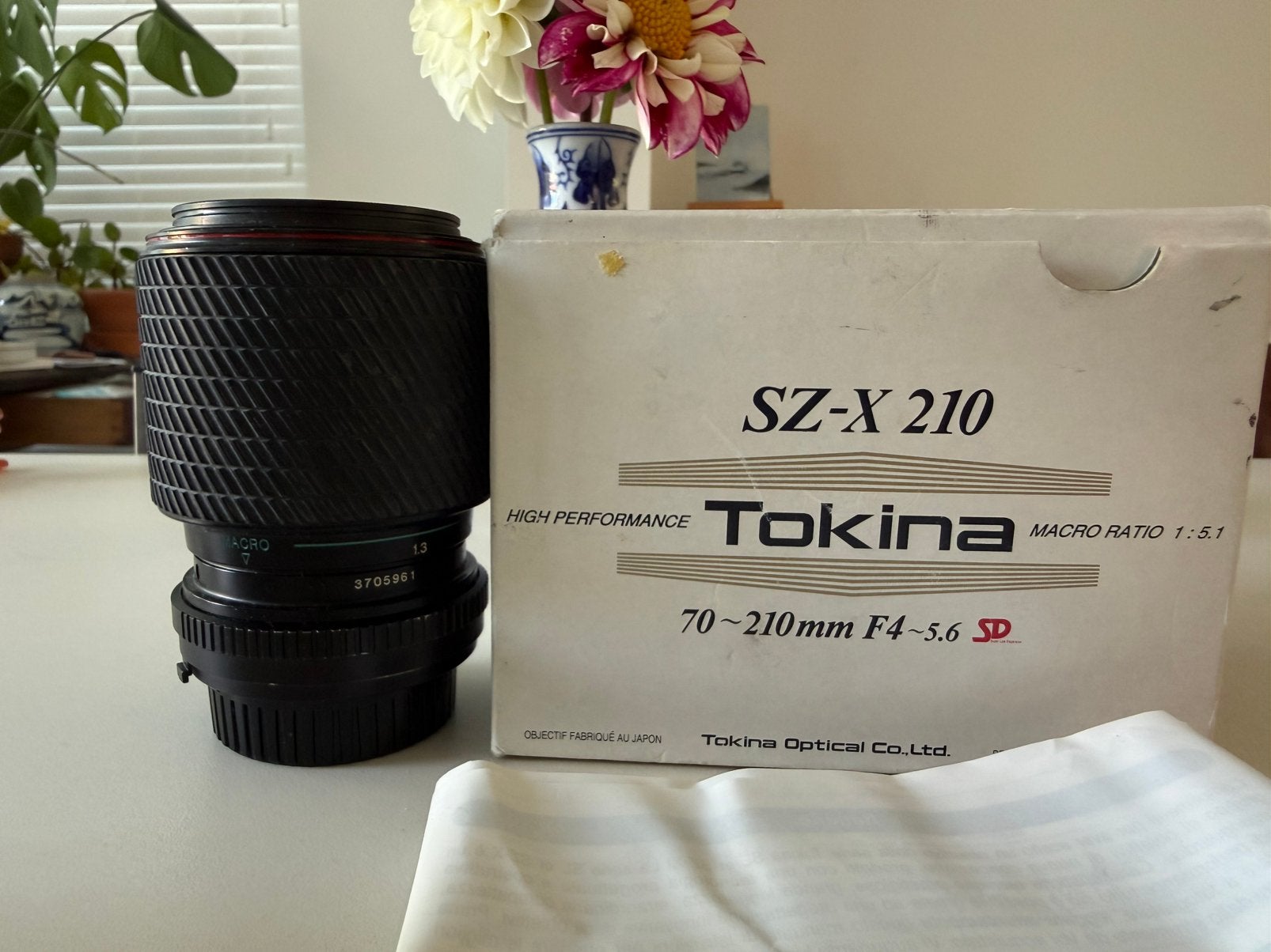 Tokina SZ-X 210 gebruikt voor minolta X 300/700, Ophalen of Verzenden, Zo goed als nieuw, Telelens, Zoom