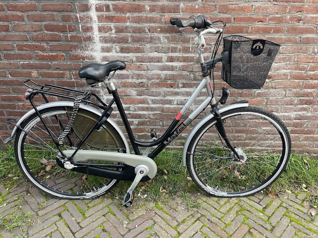 28" Matra, 53 cm, 3 versnellingen, licht en slot!, Gebruikt, Versnellingen, 53 tot 57 cm, Ophalen