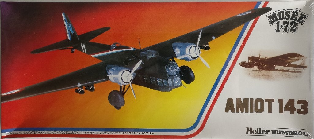 Amiot 143 schaal 1/72 merk Heller (MB53), Hobby en Vrije tijd, Modelbouw | Vliegtuigen en Helikopters, 1:72 tot 1:144, Nieuw, Ophalen of Verzenden