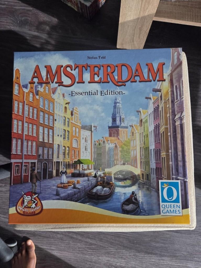 Amsterdam Board game, Een of twee spelers, Ophalen of Verzenden, Zo goed als nieuw, White Goblin Games
