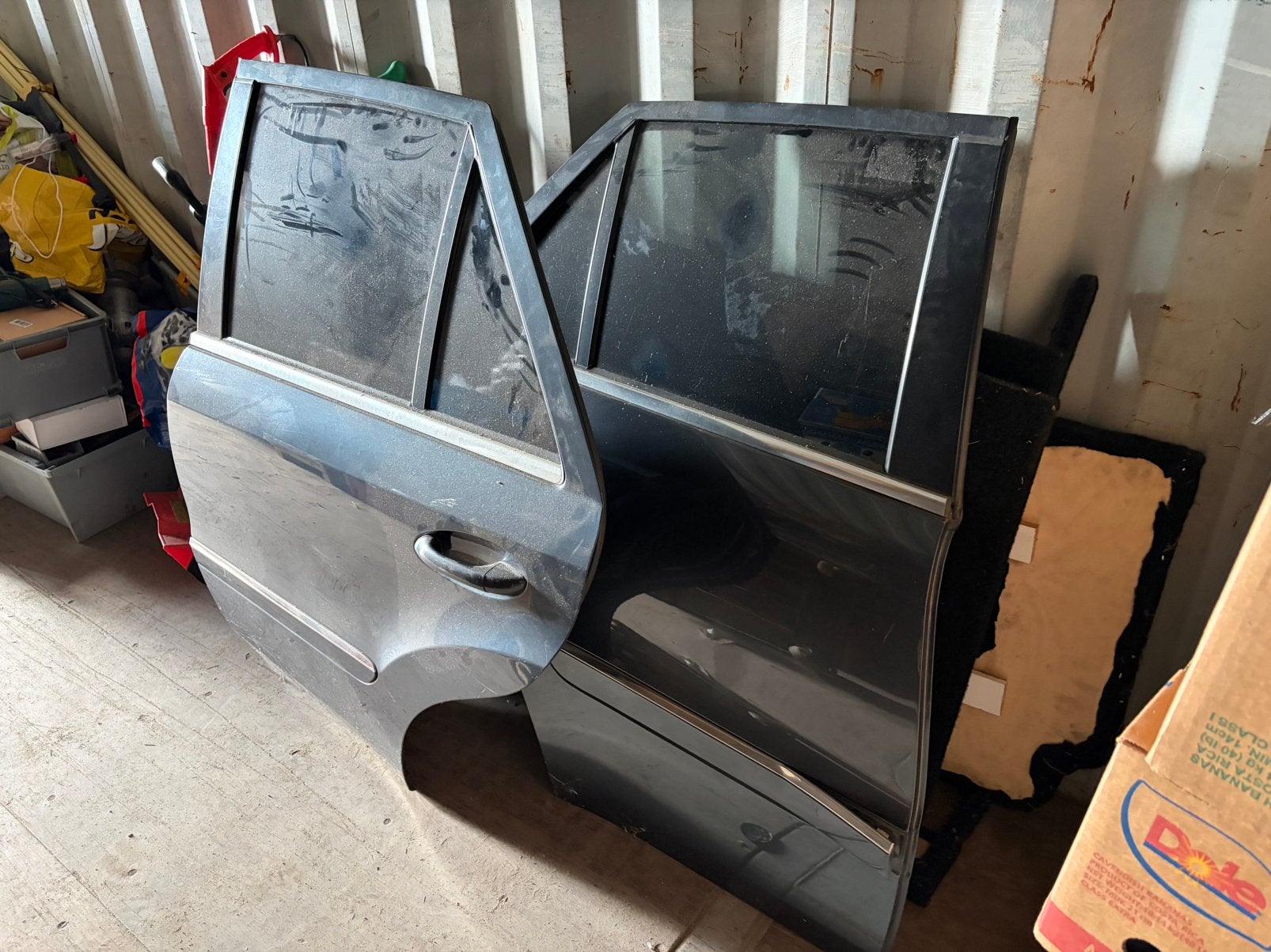 Mercedes ML W164 ombouwset grijs kenteken, Ophalen, Gebruikt, Deur, Mercedes-Benz