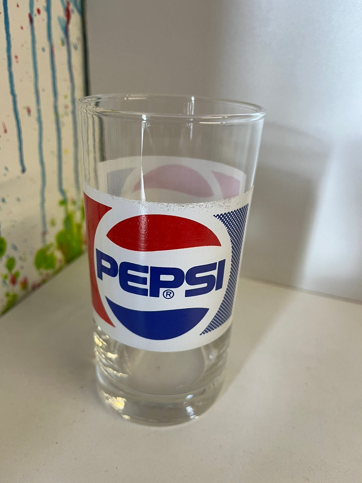 Pepsi glazen set van 6 glazen, Ophalen of Verzenden, Nieuw, Frisdrankglas