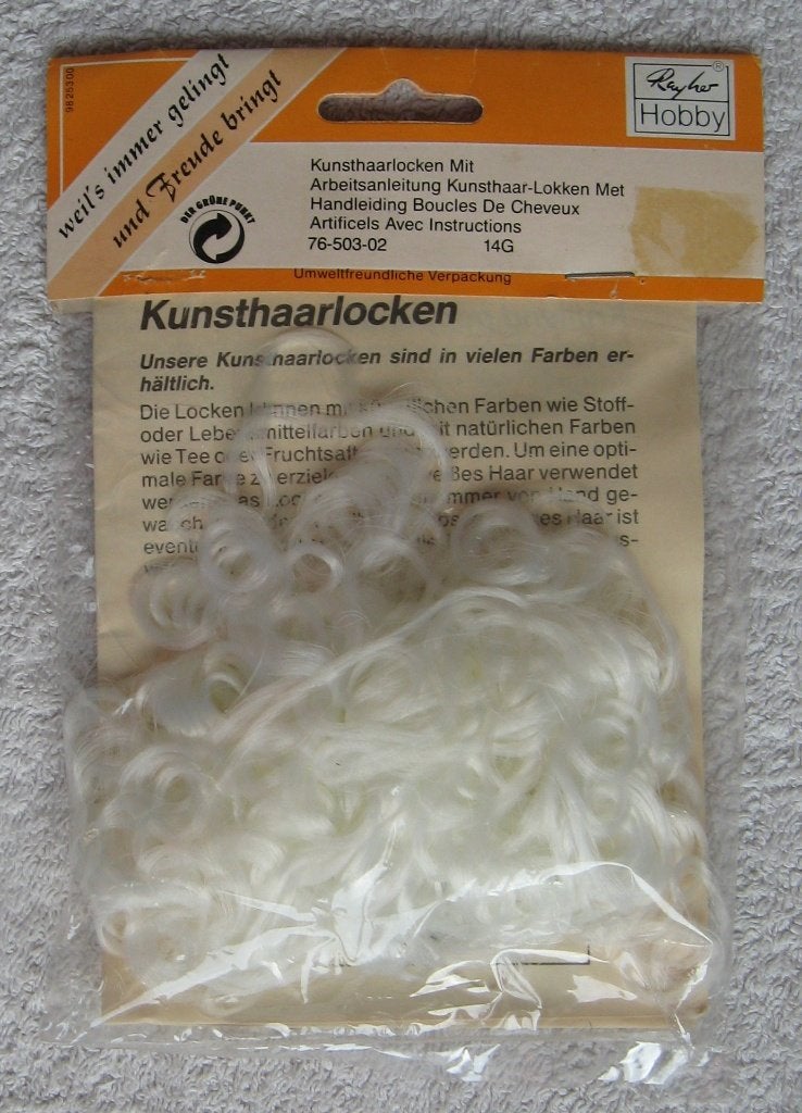 Kunsthaarlocken (-lokken) voor een popje (ongeopend zakje), Verzenden, Nieuw, Accessoires