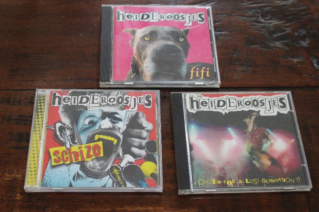 Heideroosjes cd 3 x, Verzenden, Gebruikt, Punk Rock, Album