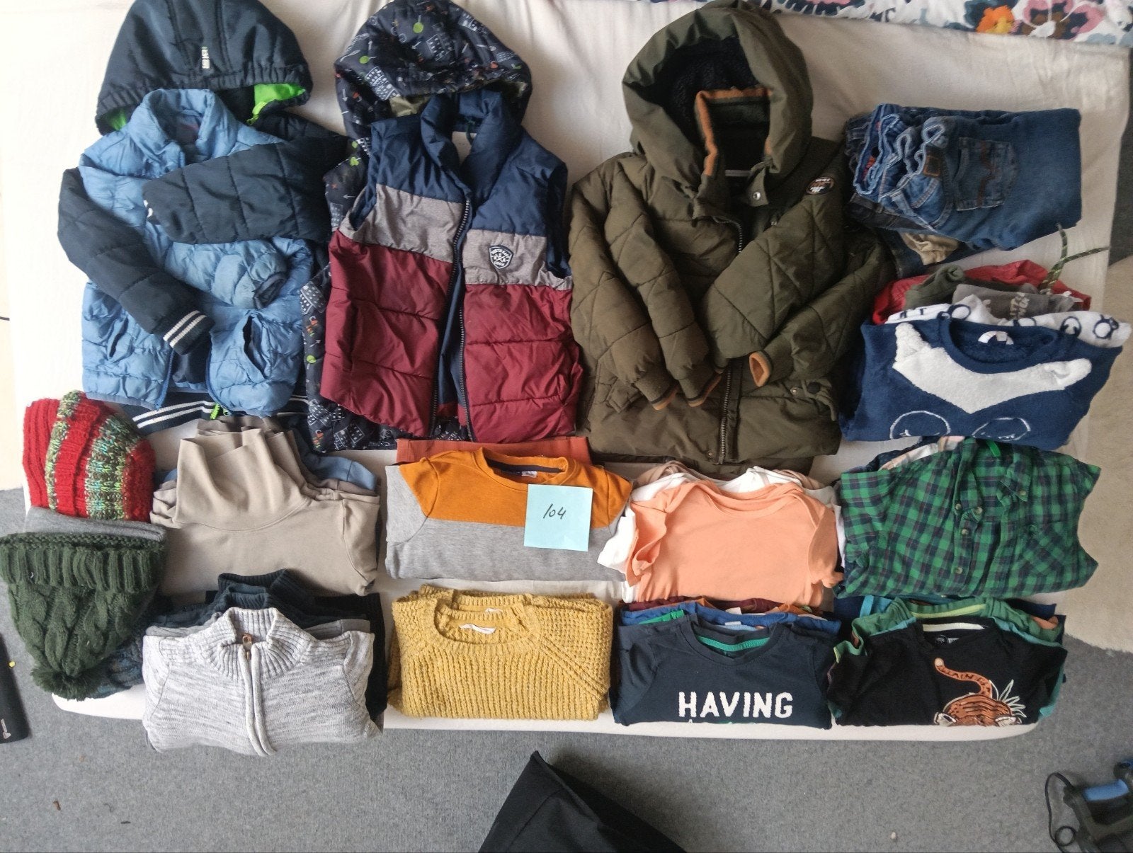 Kledingpakket jongen maat 104 en schoenen maat 26, Kinderen en Baby's, Kinderkleding | Maat 104, Ophalen of Verzenden