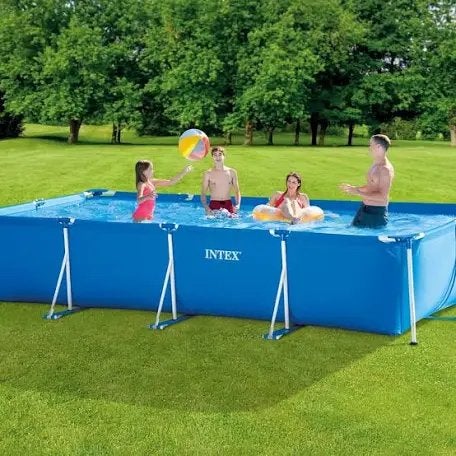 Zwembad Intex frame 450x220x84 met afdekzeil- nieuw, Tuin en Terras, Zwembaden, Ophalen, 200 tot 300 cm, 80 tot 120 cm, Nieuw