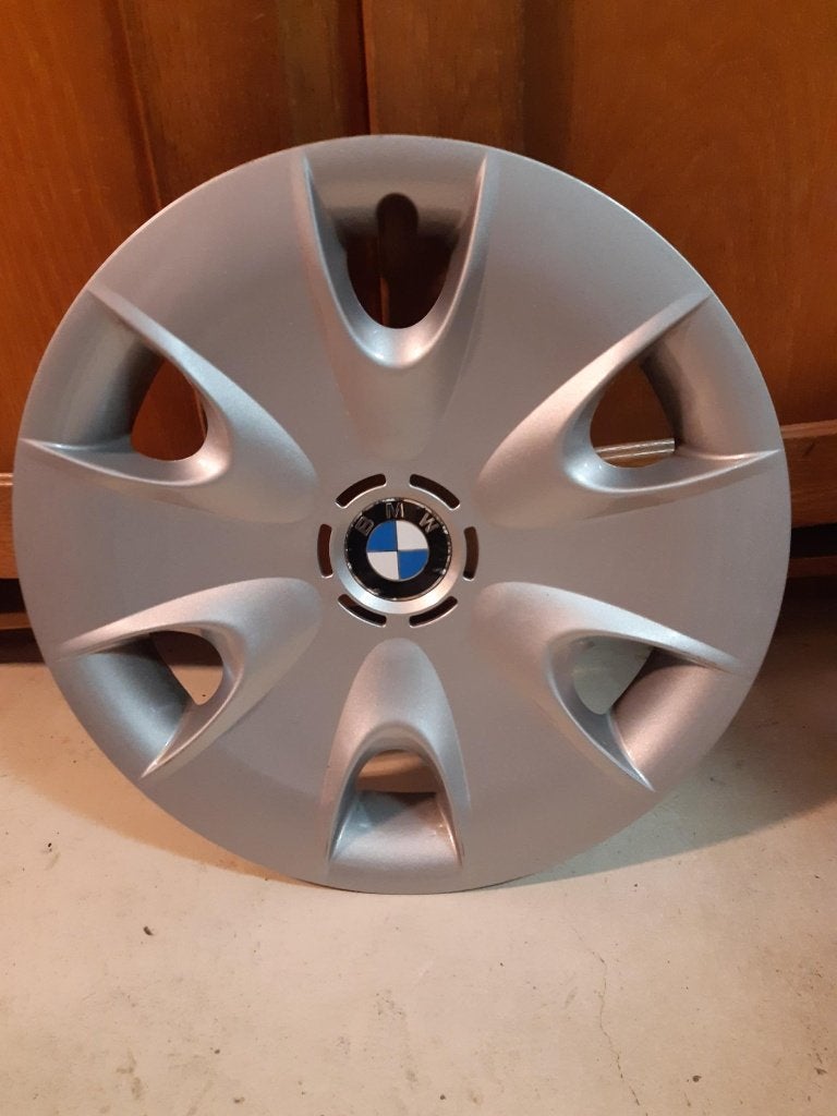Sier wieldoppen voor winterwielen BMW, Ophalen, Gebruikt, BMW