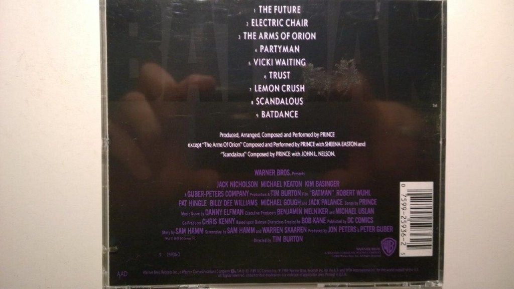 Prince - Batman (Motion Picture Soundtrack), Pop, Ophalen of Verzenden, Zo goed als nieuw, Album
