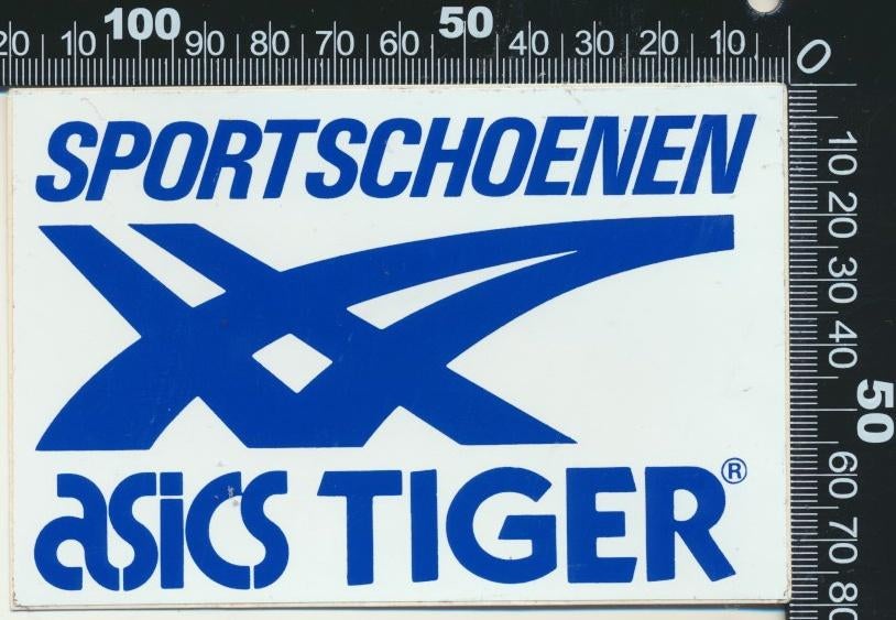 Sticker: Asics Tiger - Sportschoenen, Ophalen of Verzenden, Zo goed als nieuw, Sport