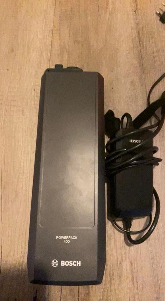 Bosch PowerPack 400 E-bike Accu met Oplader, Ophalen of Verzenden, Gebruikt