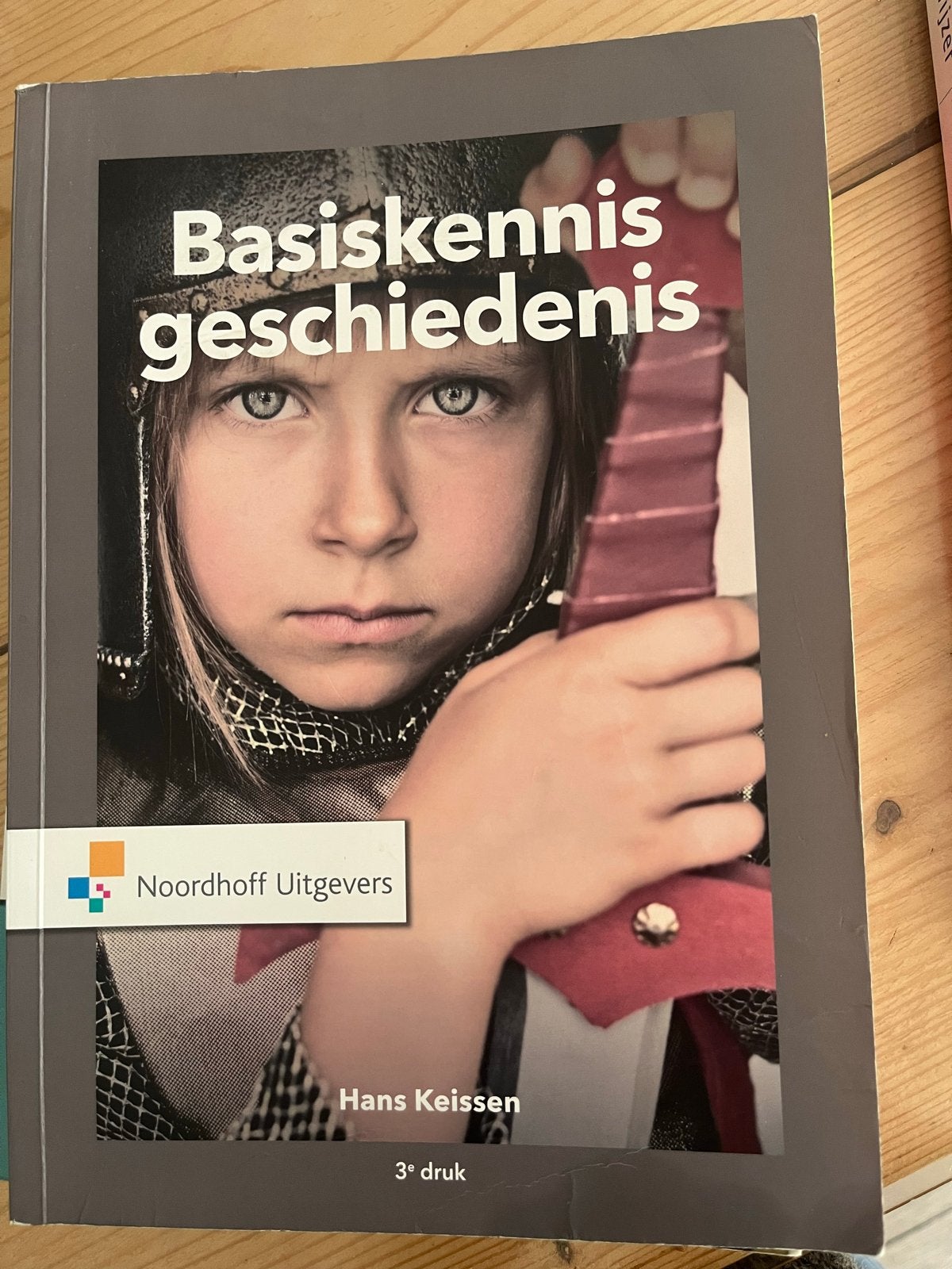 Basiskennis geschiedenis - Hans Keissen (3e druk), Boeken, Schoolboeken, Ophalen of Verzenden, Gelezen, Overige niveaus, Geschiedenis