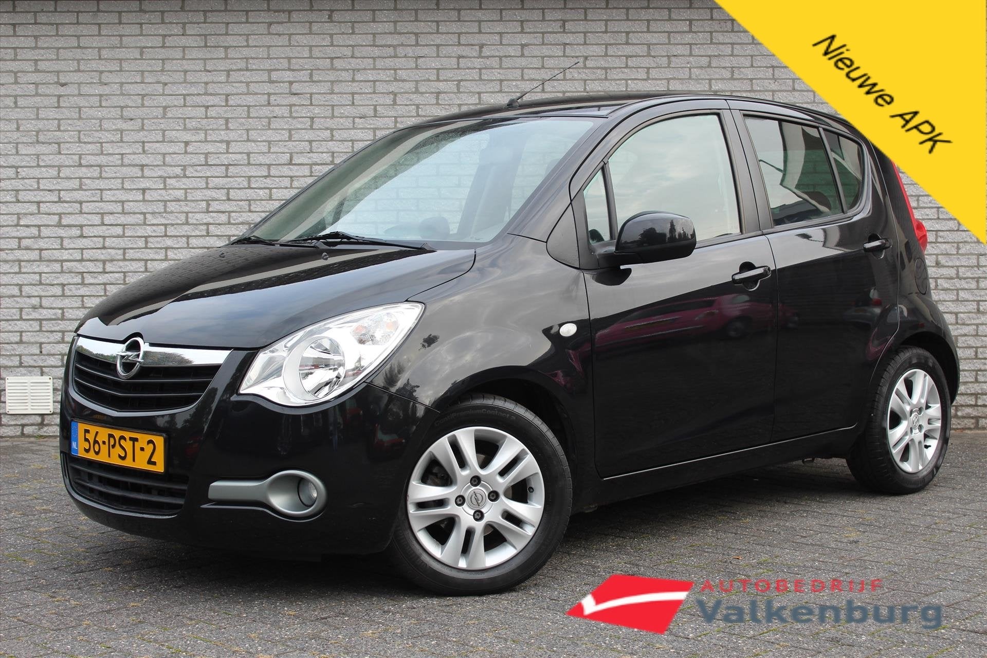 OPEL Agila 1.2 Edition | Airco | LMV ''15, Auto's, Stof, 4 cilinders, 965 kg, Zwart