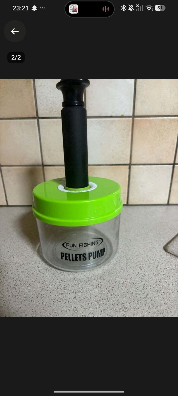 Fun Fishing Pellets Pomp - Nieuw, Watersport en Boten, Ophalen, Nieuw, Overige typen