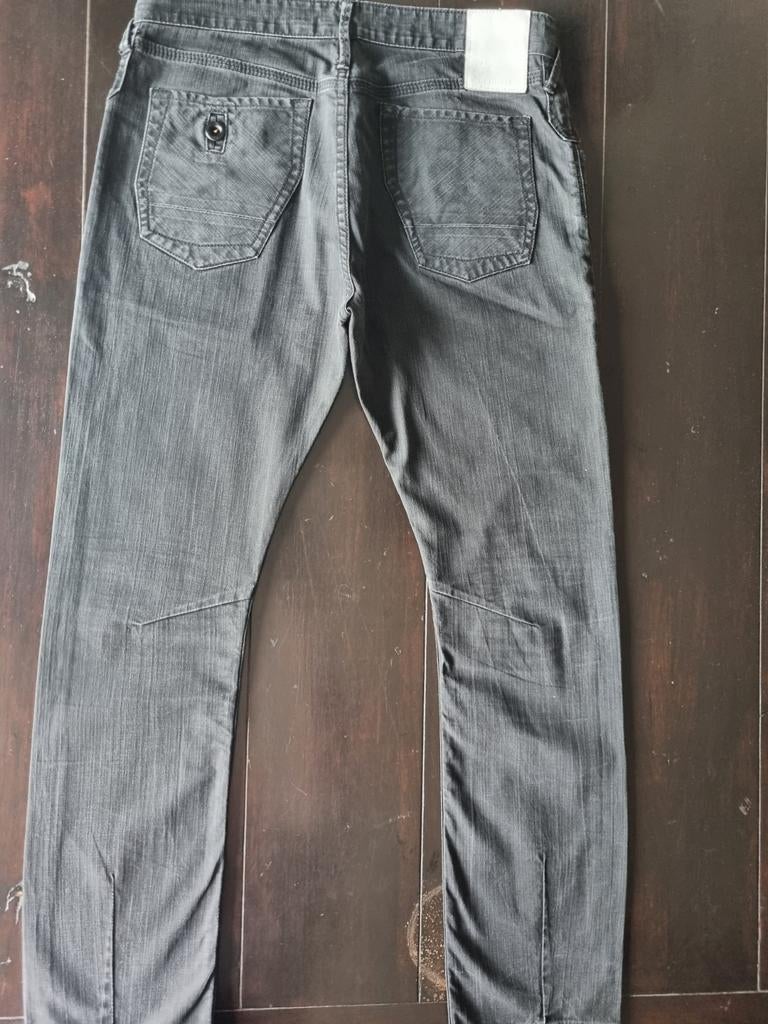 ZGAN DENHAM SKIN SKINNY FIT STRETCH JEANS SIZE 33/32!!, Ophalen of Verzenden, Zo goed als nieuw, W33 - W34 (confectie 48/50), Grijs