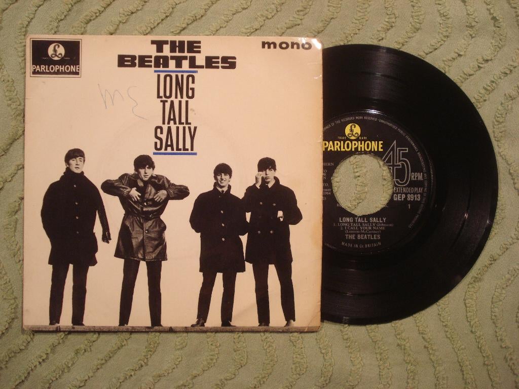 The Beatles 7" Vinyl EP: ‘Long tall Sally’ (UK) 1964, Cd's en Dvd's, Vinyl Singles, Ophalen of Verzenden, Zo goed als nieuw
