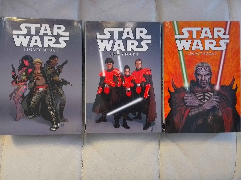Star Wars Legacy Omnibus Books 1-3 (Comics/Hardcover), Verzamelen, Ophalen of Verzenden, Zo goed als nieuw, Boek of Poster