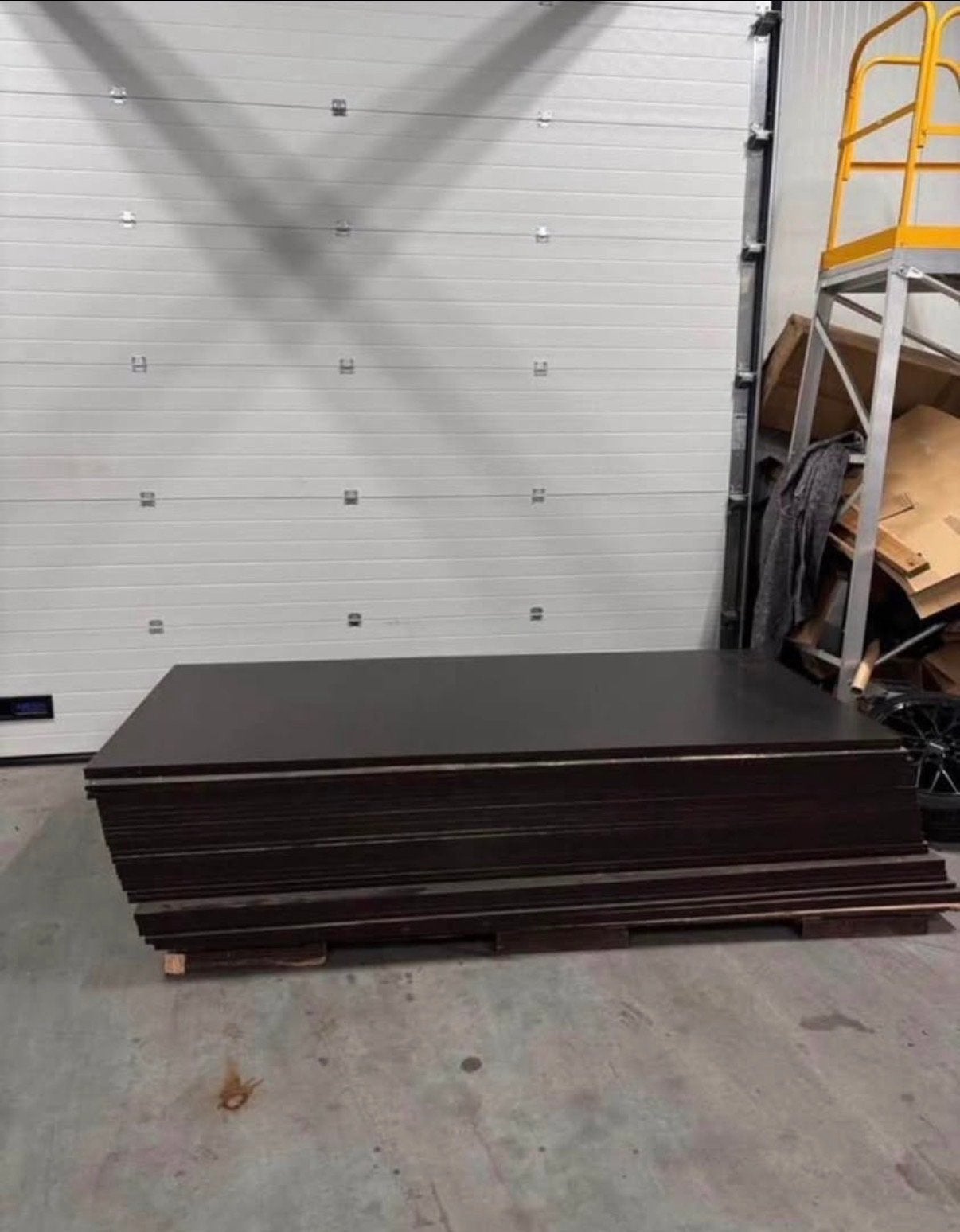 Betonplex platen 125x250x18mm, Ophalen of Verzenden, Gebruikt, Betonplex, 20 tot 50 mm