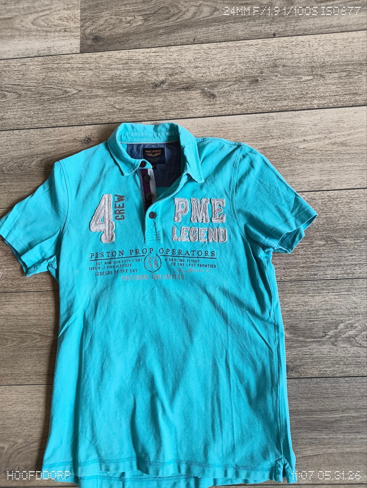 PME shirts maat S, Kleding | Heren, Polo's, Ophalen of Verzenden, Zo goed als nieuw, Maat 52/54 (L), Blauw