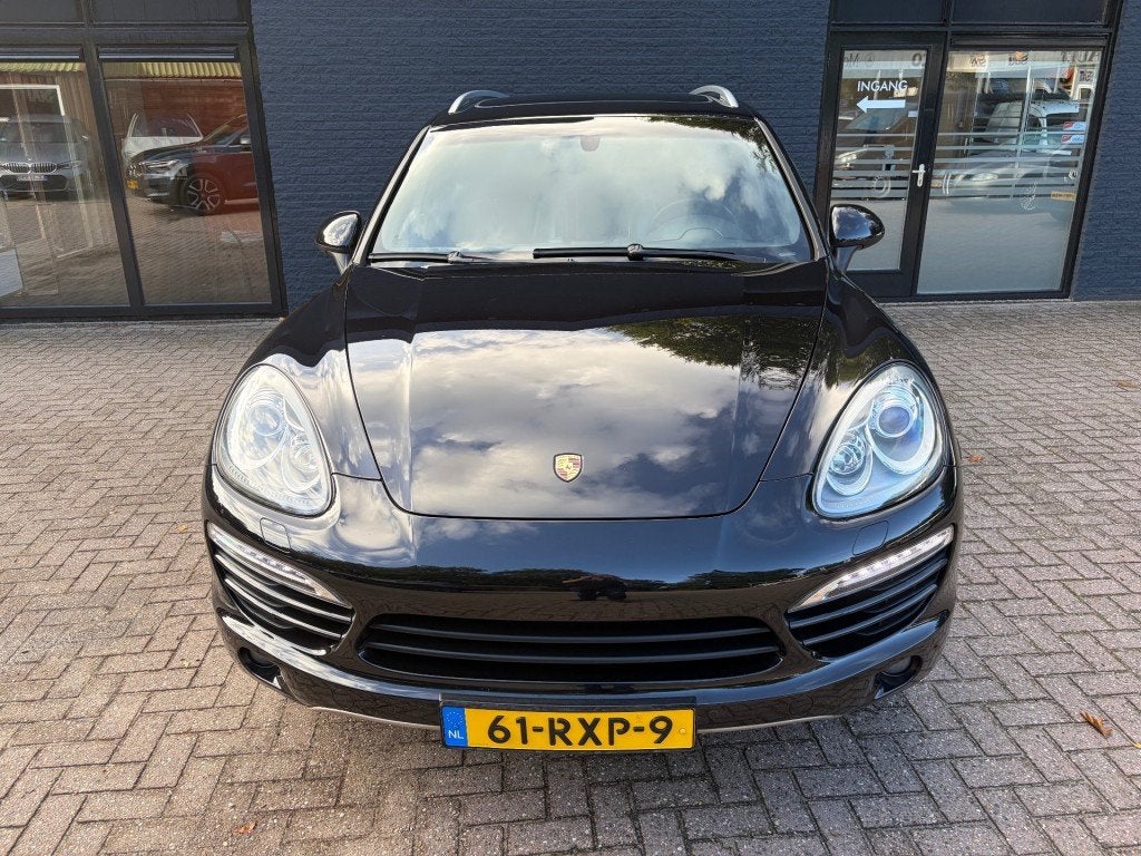 Porsche CAYENNE 3.0 D opendak trekhaak, Auto's, Automaat, Gebruikt, Zwart, Bedrijf