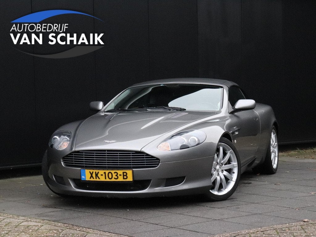 Aston Martin DB9 Volante 5.9 V12 Touchtronic | LEDER |, Auto's, Aston Martin, Automaat, Achterwielaandrijving, Gebruikt, 5935 cc