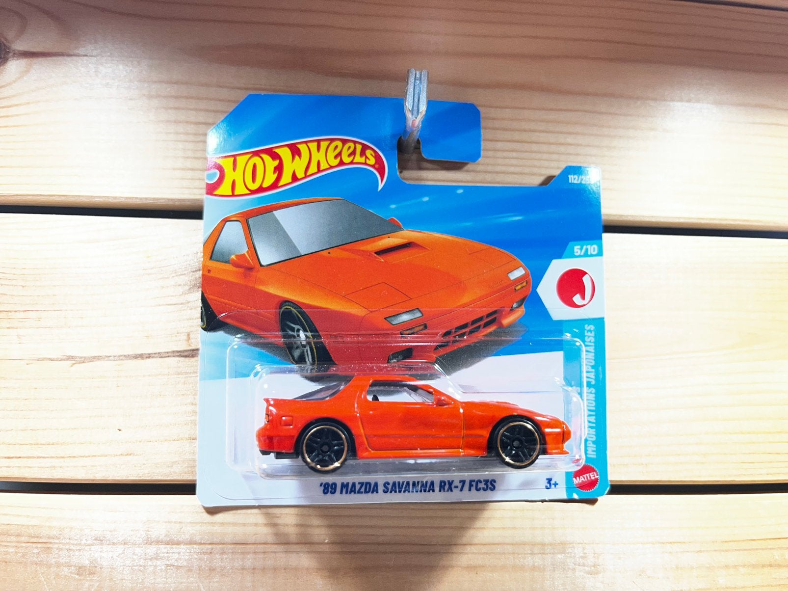 Mazda Savanna RX-7 FC3S hotwheels, Ophalen of Verzenden, Zo goed als nieuw, Auto