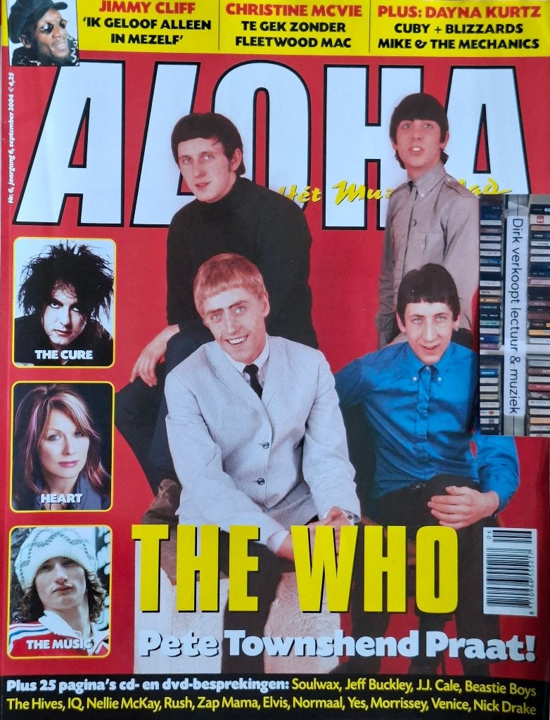 Aloha nr 6, 2004; The Who, Cuby & The Blizzards, Jimmy Cliff, Ophalen of Verzenden, Gebruikt, Boek, Tijdschrift of Artikel