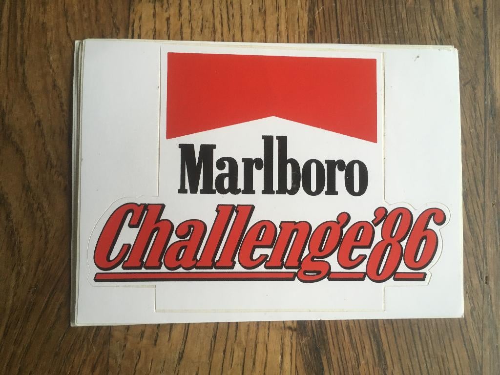 Marlboro race stickers, Verzamelen, Stickers, Nieuw, Merk, Ophalen of Verzenden