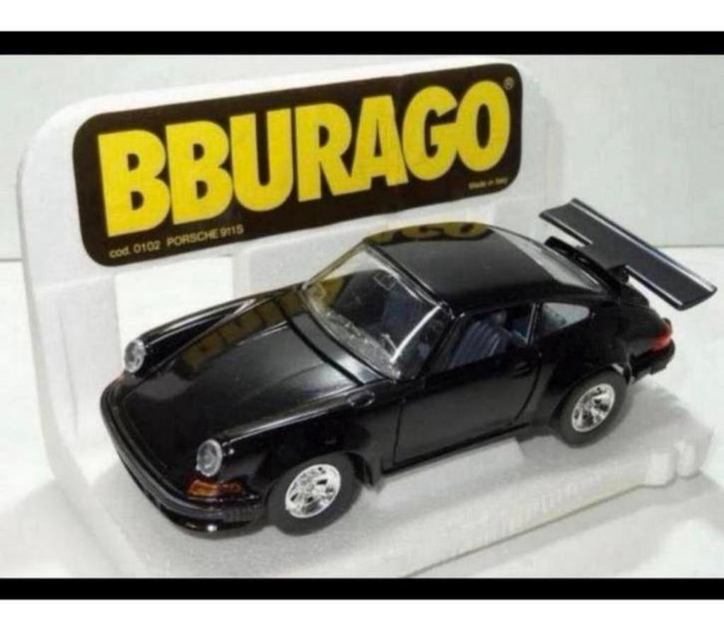 BBURAGO 0102 PORSCHE 911 S (361) Metal BURAGO 1/24 schaal, Auto, Nieuw, Ophalen of Verzenden, H