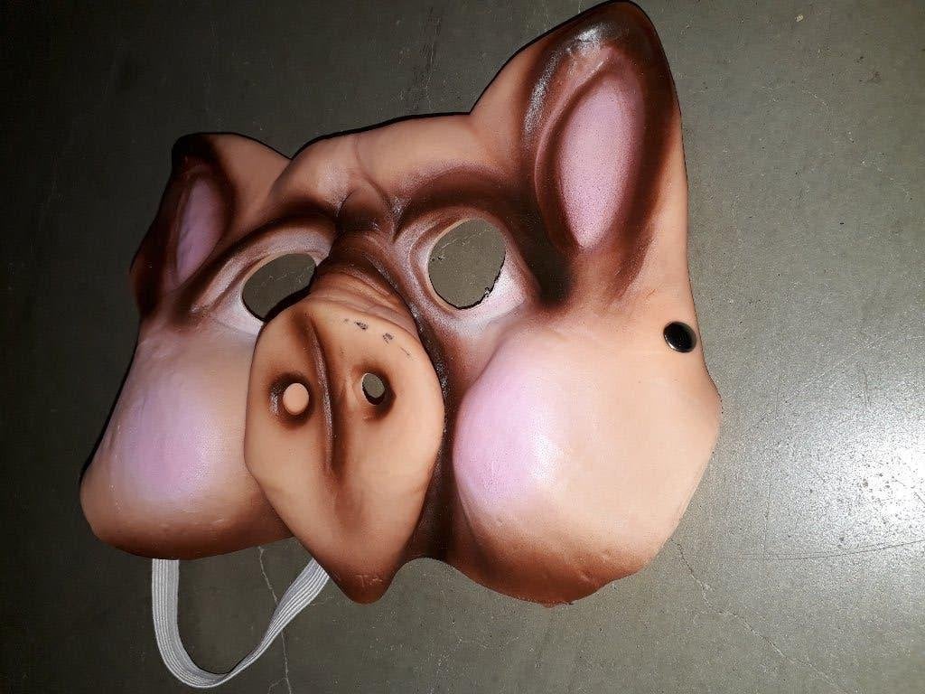Rubber masker varken - nieuw, Ophalen of Verzenden, Nieuw, Overige