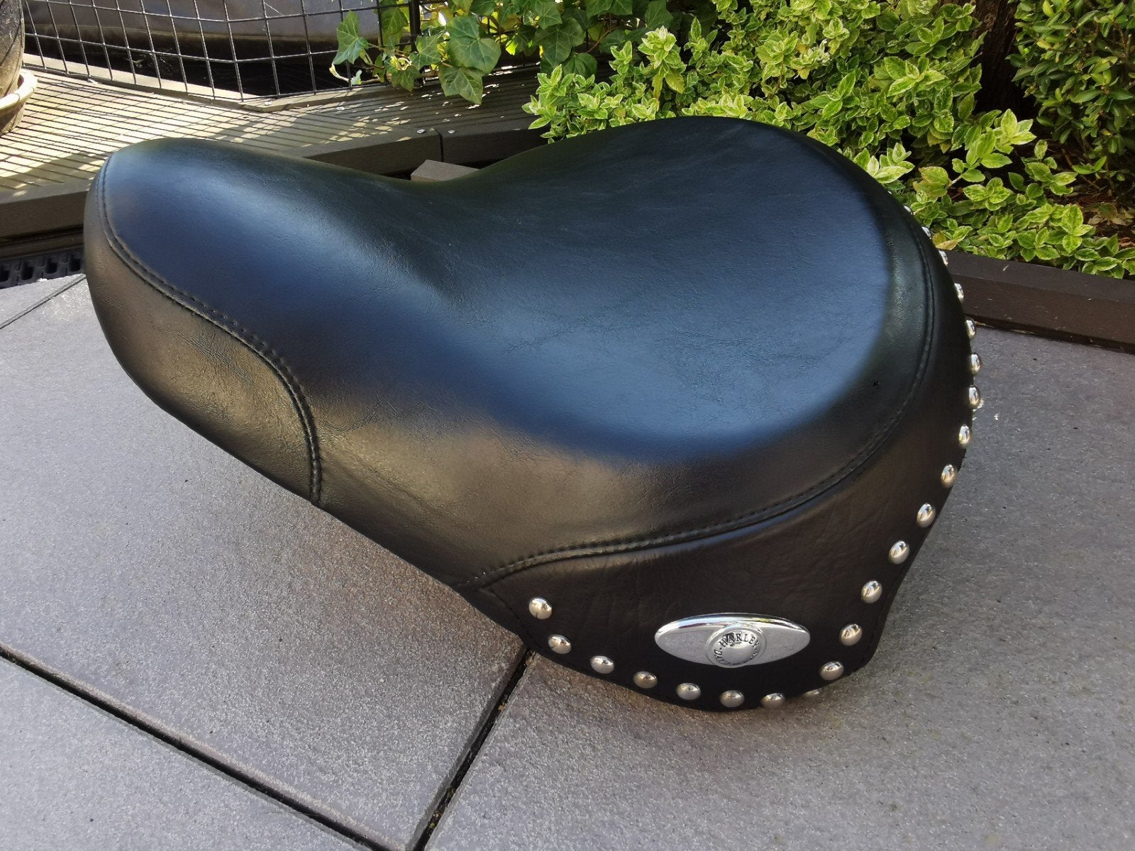 Harley-Davidson Zadel met Studs, Motoren, Ophalen of Verzenden, Gebruikt