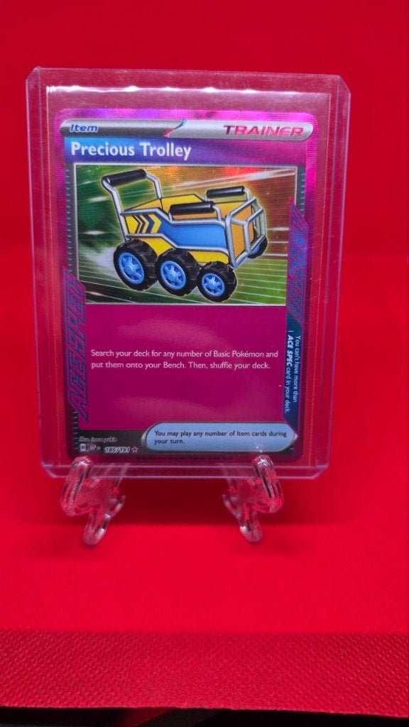 Precious Trolley 185/191 - Surging Sparks, Verzenden, Zo goed als nieuw, Losse kaart, Foil
