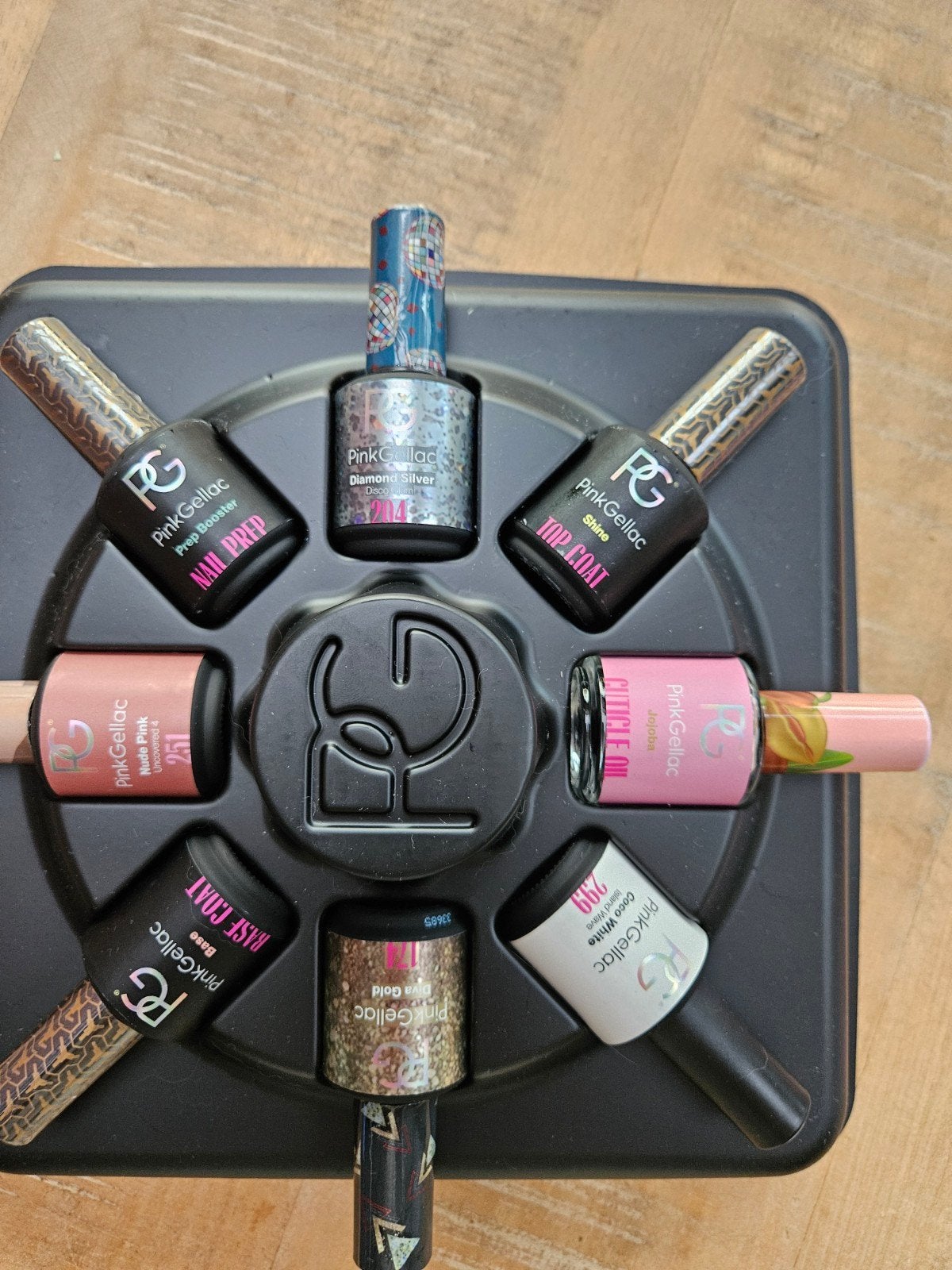 Pink Gellac complete basis set, Ophalen, Zo goed als nieuw, Overige kleuren, Handen en Nagels