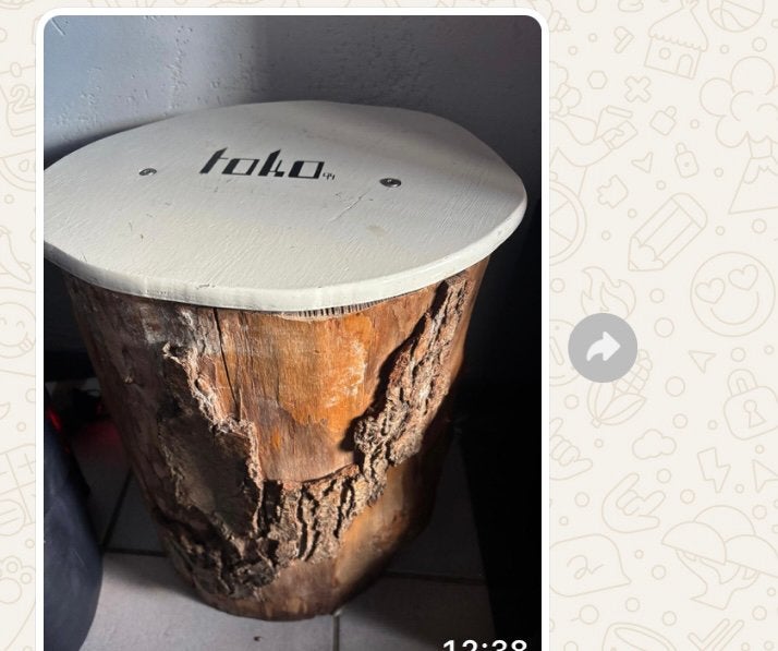 Houten krukken 2 stuks, Ophalen, Zo goed als nieuw, 60 tot 90 cm
