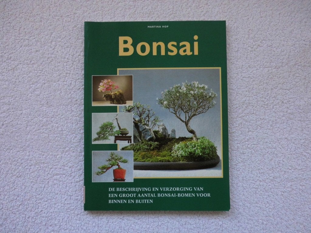 Bonsai: Beschrijving en verzorging van bonsai-bomen, Gelezen, Ophalen of Verzenden, Tuinieren en Tuinplanten, Hartina Hop
