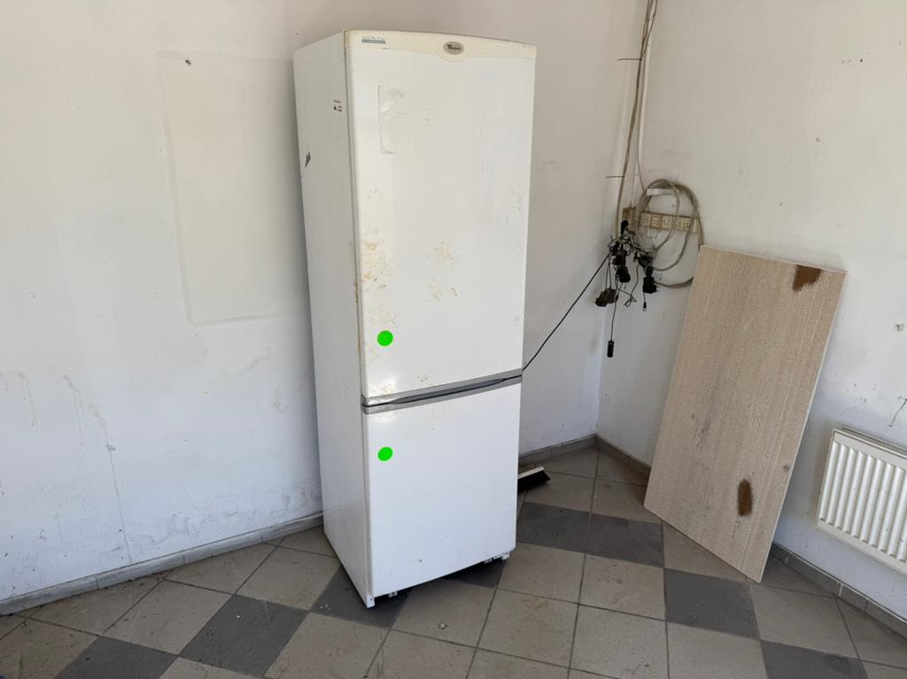 Whirlpool vrieskast koelkast koel-vriescombinatie, Witgoed en Apparatuur, Ophalen, Gebruikt, 200 liter of meer, Met aparte vriezer