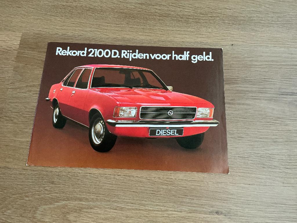 Opel Rekord 2100D 1977, Ophalen of Verzenden, Zo goed als nieuw, Opel