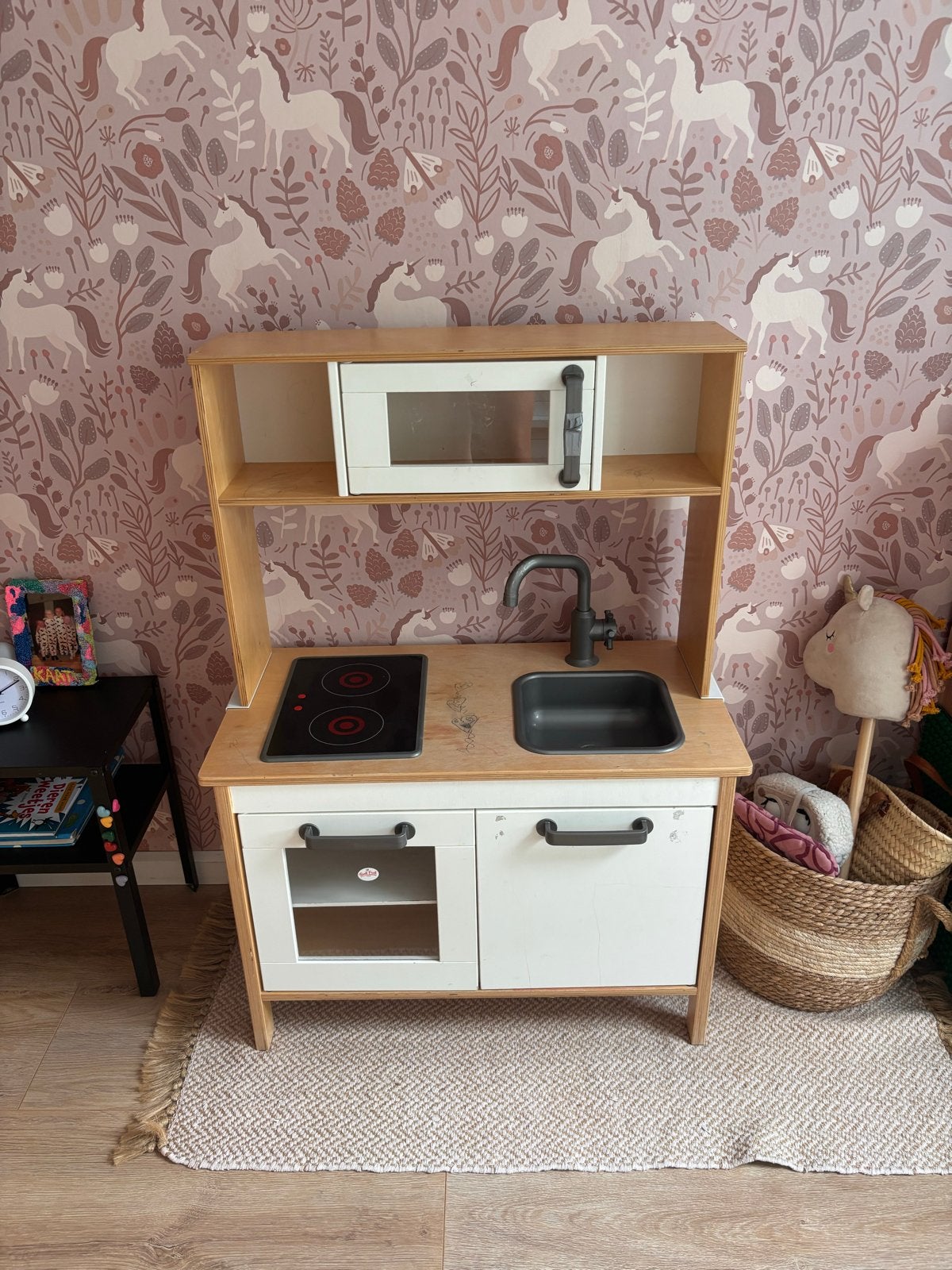 IKEA Duktig Speelkeuken met magnetron, Ophalen, Gebruikt, Hout, Speelkeuken