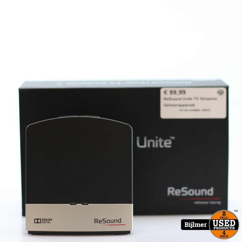 ReSound Unite TV Streamer Gehoorapparaat, Soundcore, Zo goed als nieuw, Support@soundcore.com, [Anker Innovations]
1323 Chisholm Trail, Suite 205
Round Rock, TX 78681
USA
