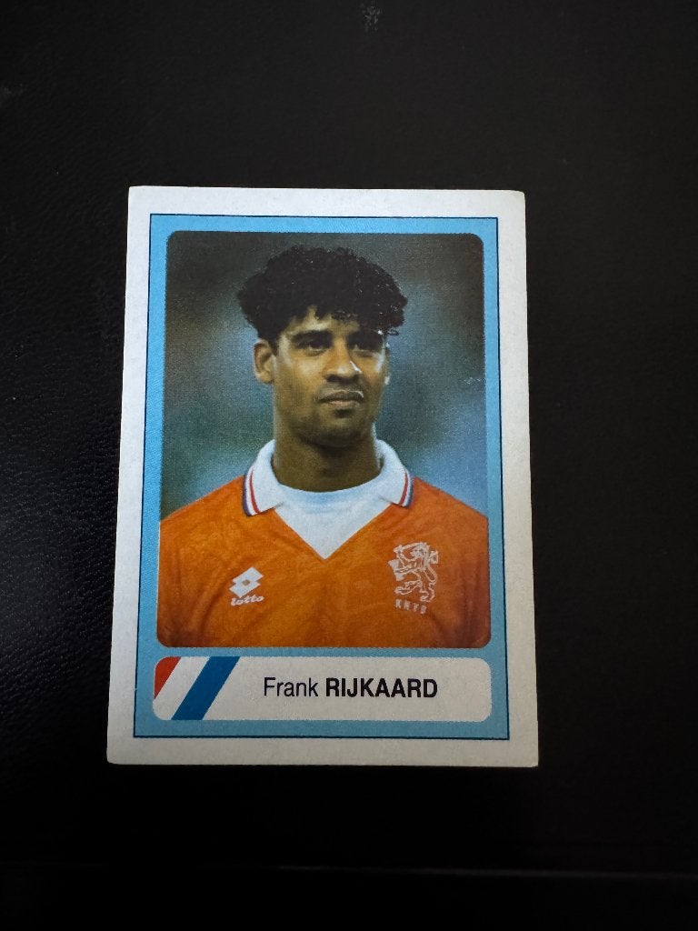 Frank Rijkaard - Nummer 228 - Ediciones Estadio, Ophalen of Verzenden, Zo goed als nieuw, Buitenlandse clubs, Poster, Plaatje of Sticker