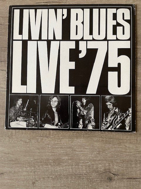 LP Livin' Blues - Live '75 - 1975, Ophalen of Verzenden, Zo goed als nieuw, 12 inch, Poprock