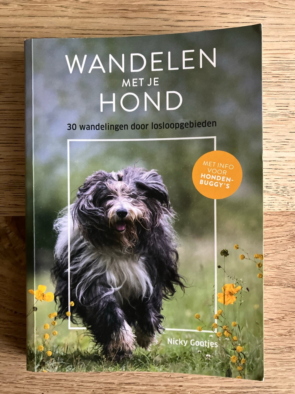 Nicky Gootjes: Wandelen met je hond - 30x in losloopgebieden, Boeken, Fiets- of Wandelgids, Ophalen of Verzenden, Zo goed als nieuw