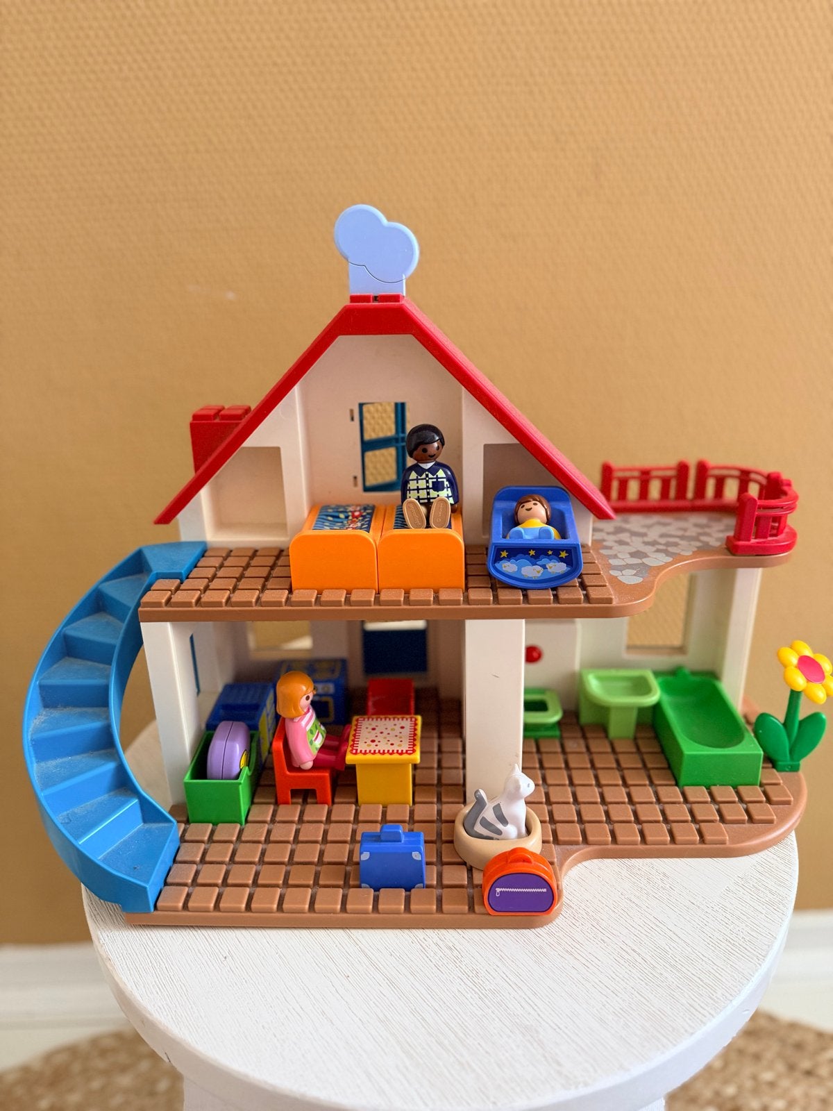 Playmobil 1.2.3 Mijn Eerste Huis (70129), Gebruikt, Gebouw, Complete set, 1.2.3