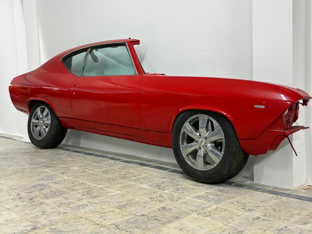 Chevelle car-art front deco zijkant, Ophalen